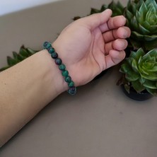 Mga Doğaltaş Ceyt Taşı Bileklik Doğal Taş Orijinal Gerçek Hakiki Doğal Taş Bileklik Sertifikalı Bileklik