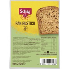 Schar Rustico Glutensiz Lifli Ekmek 250 gr (4 Adet)