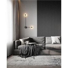 Winflex  Eko Keçeli Akustik Ahşap Paneli  – Antrasit  (50X240CM).