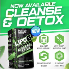 Nutrex Lipo-6 Black Cleanse & Detox 60 Capsul  Usa Version