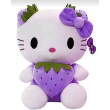 Hello Kitty Soft Peluş Oyuncak Uyku Arkadaşı Mor 50 cm