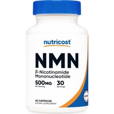 Nutricost  Nmn Nad Öncüsü (500 Mg) (60 Capsules)  3539