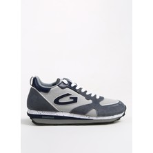 Alberto Guardiani Gri - Siyah Erkek Süet Sneaker Wen 0400
