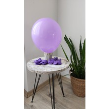 Funi Parti Malzemeleri Pastel Mor Balon 10LU