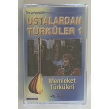 Erdal Ustalardan Türküler Memleket Türküleri 1 Kaset (Jelatininde Sıfır Orjnal Dönem Baskı Kaset)