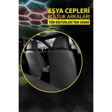 Skoda Octavia Combi Elegance 2.0 Fsi (150) 4x4 2010 Trend Serisi Tay Tüyü Oto Koltuk Kılıfı Füme