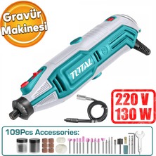 Total 130 W Gravür Makinası TG513326E Mini Dremel Testere Kesme Makine Kömürlü