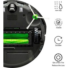 Haashu Irobot Roomba Tekerlek Serisi 500 600 700 800 ve 900 Için 16 Adet Lastik (Yurt Dışından)