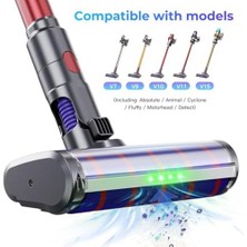 Haashu Dyson V7 V8 V10 V11 Elektrikli Süpürge Için Yumuşak Rulo Fırça Başlığı (Yurt Dışından)