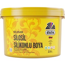 Düfa Silosil Silikonlu Dış Cephe Duvar Boyası 7201 Çimento Grisi 2.5 l