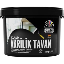 Düfa Akrilik Tavan Boyası Beyaz 3.5 kg