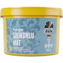 Düfa Diamond Silikonlu Mat İç Cephe Duvar Boyası Beyaz 2.2 l