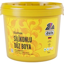 Düfa Silikonlu Düz Dış Cephe Duvar Boyası 8260 Sütlü Kahve 7.5 l