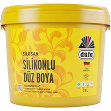 Düfa Silikonlu Düz Dış Cephe Duvar Boyası 8260 Sütlü Kahve 7.5 l