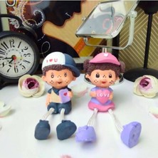 Momo Ayakları Sallanan Sevgili Biblo