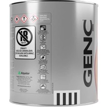 Genç Sentetik Parlak Ahşap Metal Boyası 5167 Boncuk Mavi 2.5 l