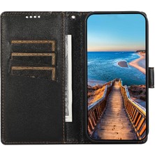 Realme 12 Artı Kickstand Üç Kart Yuvaları Darbeye Şok Için Flip Case (Yurt Dışından)