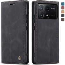 Xiaomi Poco X6 Pro 5g Flip Için Flip Case Folio Kitap Kılıf Kart Yuvası Kapatma (Yurt Dışından)