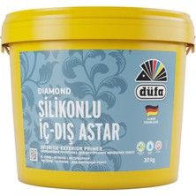 Düfa Diamond Silikonlu İç Cephe ve Dış Cephe Astar Beyaz 20 kg