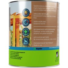 Woodsol Gemina Dış Mekan Ahşap Jel Vernik 1562 Hemlock 0.75 l