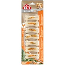 8in1 Delights Strong Tavuklu Press Kemik Küçük Irk Köpek Ödülü Xs 140 gr