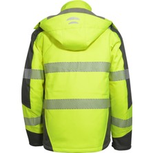 Vizwell VWJK268 Yüksek Görünürlüklü Softshell Ceket Xl