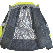 Vizwell VWJK268 Yüksek Görünürlüklü Softshell Ceket Xl