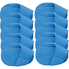 10X Golf Headcovers Pu In Hediye Golf Kapakları Mavi (Yurt Dışından)