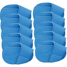 10X Golf Headcovers Pu In Hediye Golf Kapakları Mavi (Yurt Dışından)