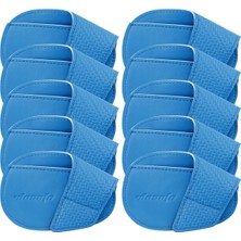 10X Golf Headcovers Pu In Hediye Golf Kapakları Mavi (Yurt Dışından)