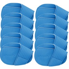 10X Golf Headcovers Pu In Hediye Golf Kapakları Mavi (Yurt Dışından)