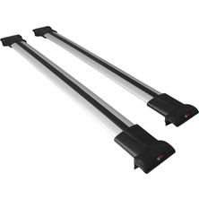 AccessoryPart Opel Combo (C) 2001-2011 Arası ile Uyumlu Fly Model Ara Atkı Tavan Barı Gri