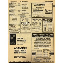Hasyılmaz Ankara 1986 Meslek Reklam Ilanı Efemera S33
