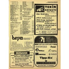 Hasyılmaz Ankara 1986 Meslek Reklam Ilanı Efemera S237