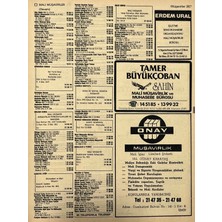 Hasyılmaz Izmir 1982-1983 Meslek Reklam Ilanı Efemera S367