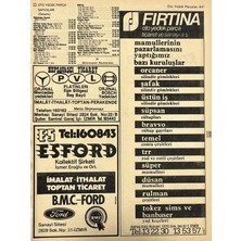 Hasyılmaz Izmir 1982-1983 Meslek Reklam Ilanı Efemera S441