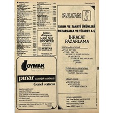 Hasyılmaz Izmir 1982-1983 Meslek Reklam Ilanı Efemera S473