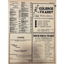 Hasyılmaz Izmir 1982-1983 Meslek Reklam Ilanı Efemera S13