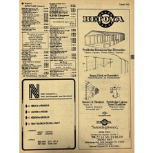 Hasyılmaz Izmir 1982-1983 Meslek Reklam Ilanı Efemera S245