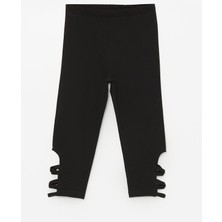 Lcw Kids Beli Lastikli Basic Kız Çocuk Tayt