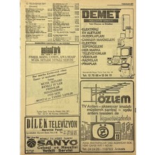Hasyılmaz Ankara 1986 Meslek Reklam Ilanı Efemera S427