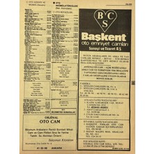 Hasyılmaz Ankara 1986 Meslek Reklam Ilanı Efemera S349