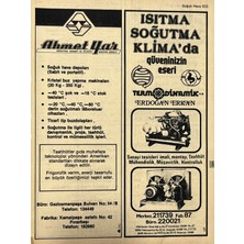 Hasyılmaz Izmir 1982-1983 Meslek Reklam Ilanı Efemera S533