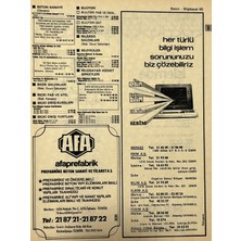 Hasyılmaz Izmir 1982-1983 Meslek Reklam Ilanı Efemera S65