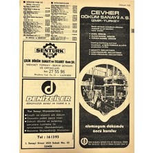Hasyılmaz Izmir 1982-1983 Meslek Reklam Ilanı Efemera S143