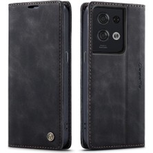 BDT Market Oppo Oppo 8 Pro 5g Için Flip Case Kart Yuvası Kickstand Vintage Pu Flip (Yurt Dışından)