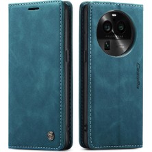 BDT Market Oppo Bulmak Için Flip Case X6 5g Vintage Pu Deri Cüzdan Kılıf Kart Yuvası (Yurt Dışından)