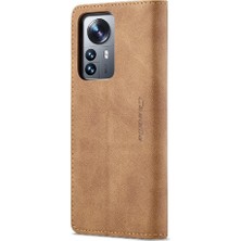 BDT Market Xiaomi 12 Pro Için Flip Case Manyetik Kapatma Darbeye Çevir Folio Kitap (Yurt Dışından)