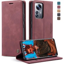 BDT Market Xiaomi 12 Pro Için Flip Case Manyetik Kapatma Darbeye Çevir Folio Kitap (Yurt Dışından)