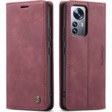 BDT Market Xiaomi 12 Pro Için Flip Case Manyetik Kapatma Darbeye Çevir Folio Kitap (Yurt Dışından)